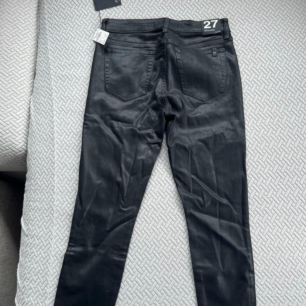 NWT Joe’s Jeans Black Coated Skinny Ankle